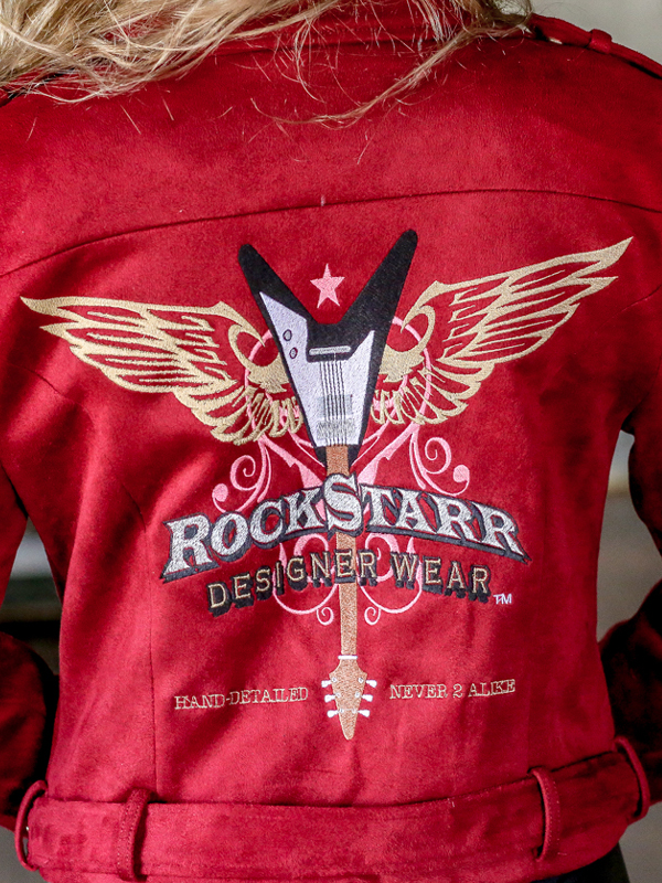 RockStarr Designer Wear Girls Guitar Jacket