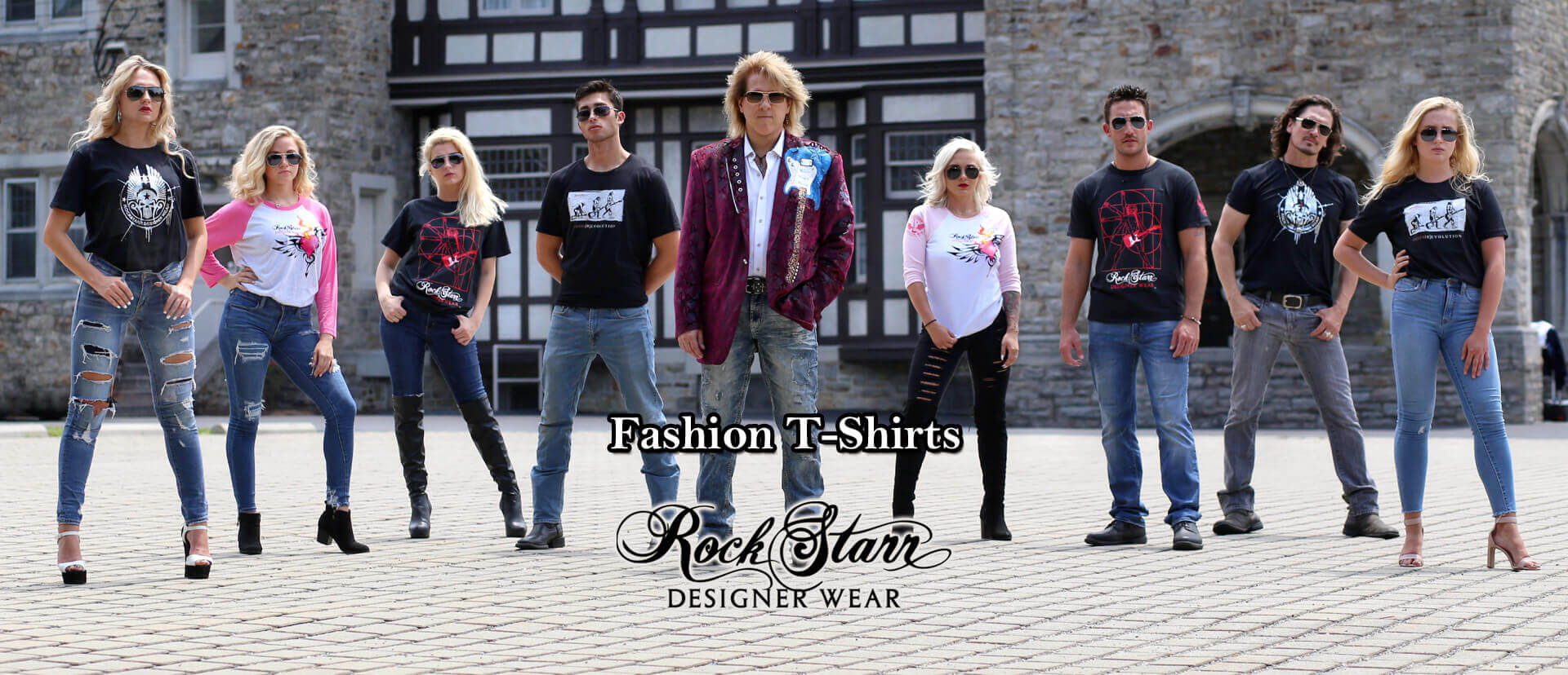 RockStarr Designer Wear Rock n Roll T-Shirts