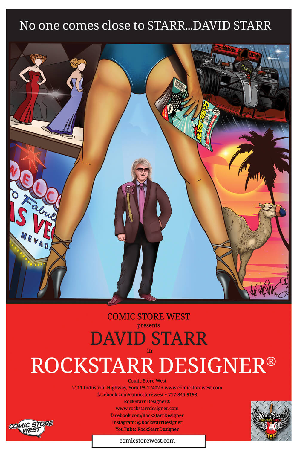 RockStarr Designer Comic variant Cover B